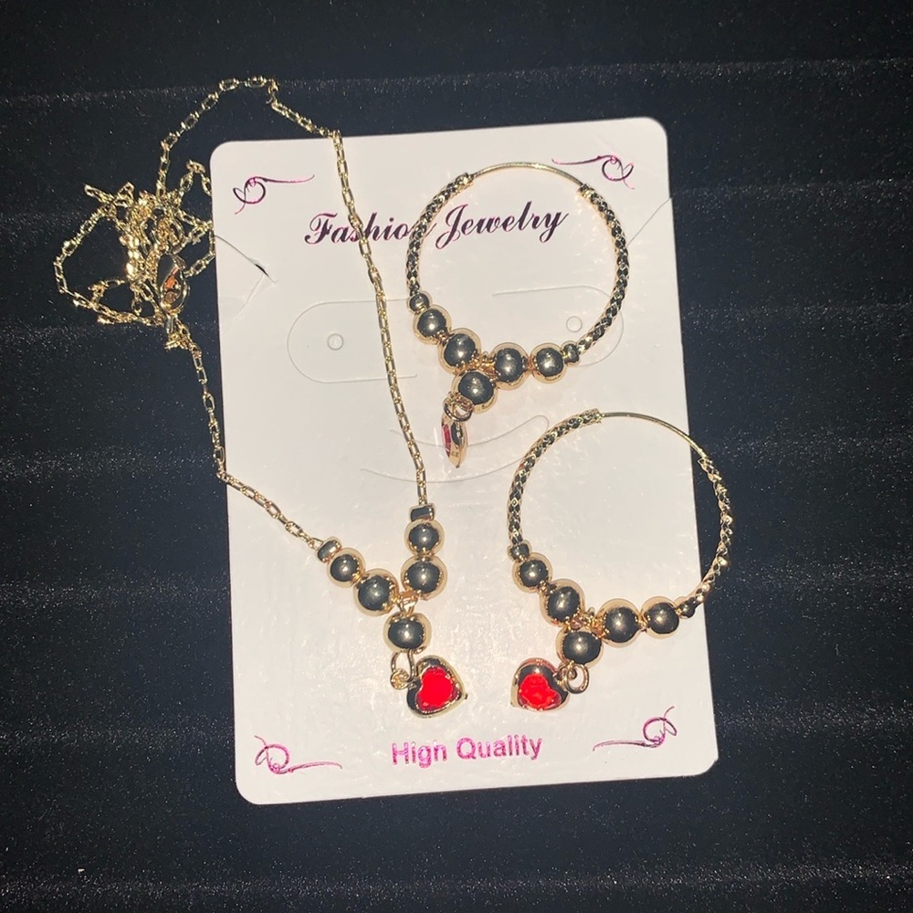 Fashion Jewelry- necklace and earrings set